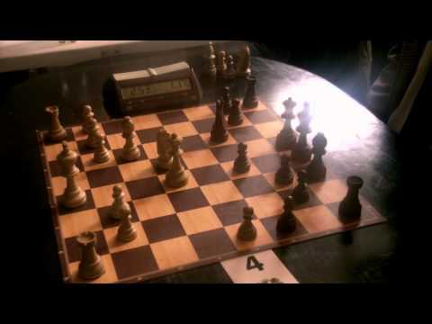 GM Lintchevski Daniil - GM Ehlvest Jaan, chess blitz, Caro-Kann defence, main line