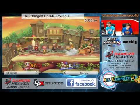 All Charged Up Weekly #48 Winner's Semifinals - Blazikus (Diddy Kong) vs SJ Spirunk (Yoshi, Bowser)