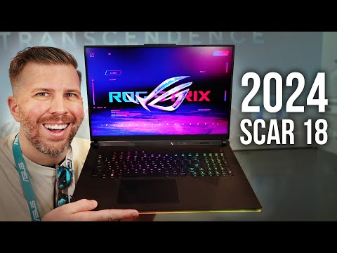 video - Asus Strix Scar 18, i9-14900HX, RTX 4080, 32 GB DDR5-5600, 1 TB SSD, QHD+ 240 hz 100% DCI-P3