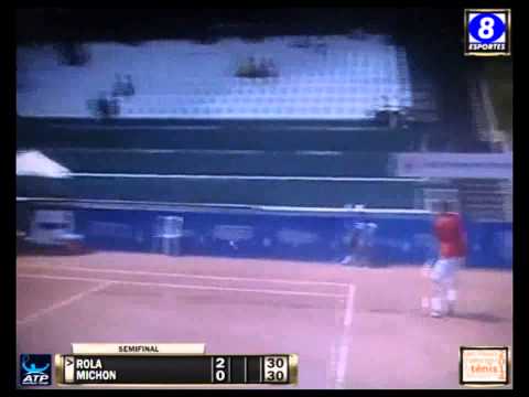 Blaz Rola vs Axel Michon - São Paulo II 2014 - Semifinal 1 (Set 1)