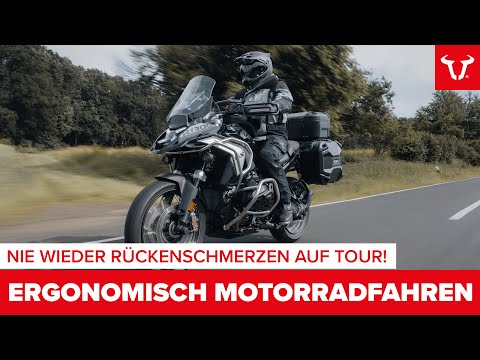 Ergonomisch Motorradfahren: Nie wieder Rückenschmerzen auf Tour!