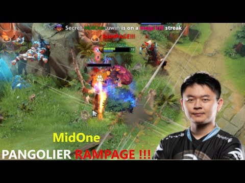 Secret Midone Rampage ! ! ! pangolier gameplay #1
