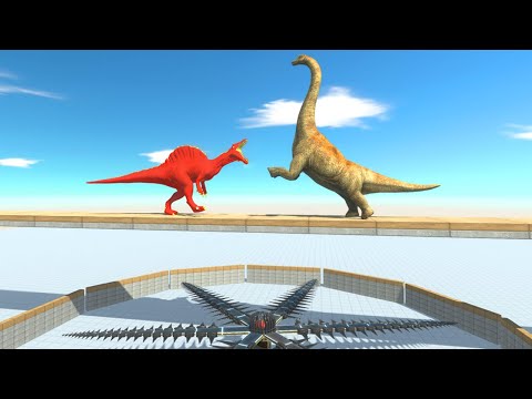 Fight Above Deadly Rotator - Animal Revolt Battle Simulator