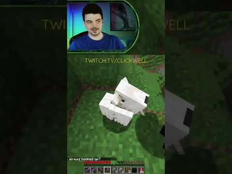 ClickWell - Baby cutes are the goatest thing, #minecraft #smp #shorts #craftwell #twitch #streamer #server #goat