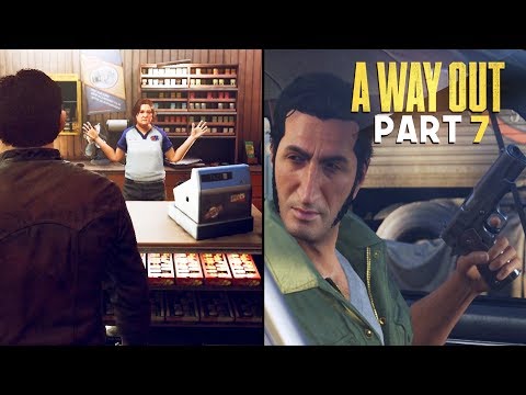 ROBBING A GAS STATION - A Way Out - Part 7 (Prison Break Escape Game)