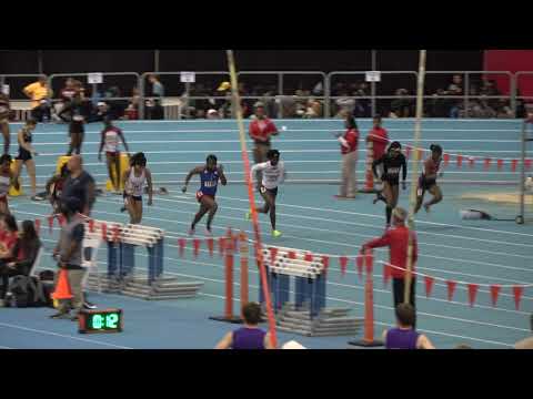 2020 Carl Lewis Indoor Invitational Girls Semi-Finals 2 - 60m Dash