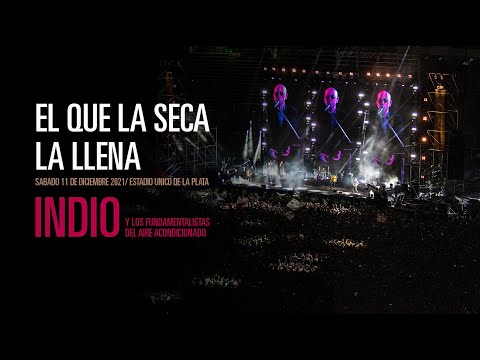 El que la seca la llena - Indio Virtual + LFDAA - Sáb 11 de Diciembre - Estadio Único La Plata