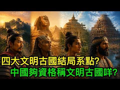 昔日嘅四大文明古國結局系點？中國配得上系「文明古國」之一咩？