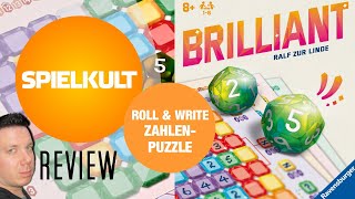 Brilliant // Roll & Write-Spiel // Regeln & Meinung
