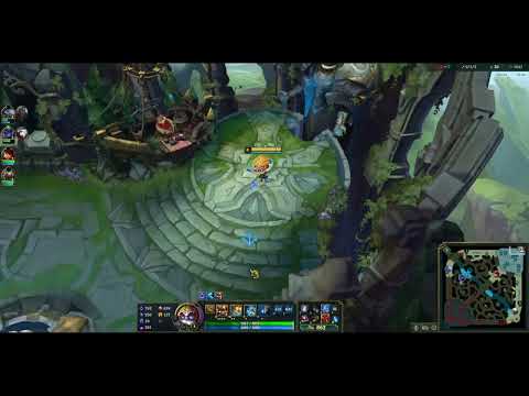 Heimerdinger support with Pantheon ADC - League of Legends
