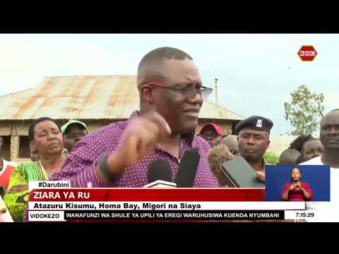 Rais William Ruto apanga kuzuru maeneo ya Nyanza