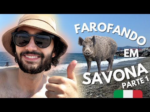 WHAT IS A POOR PERSON'S BEACH LIKE IN ITALY? | SAVONA PT. 1