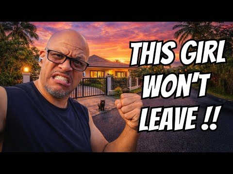 This Girl Won't Leave!! Uninvited Female Guest Thinks She Lives Here!!