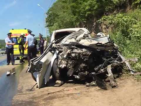 ДТП во Владивостоке на улице Днепровская