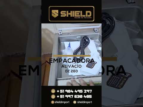 Empacadoras al vacío 01 sello, doble sello, doble campana - SHIELD