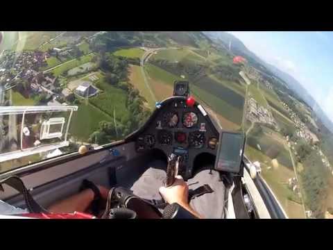 Uberflug ASW19 Weiz-Unterfladnitz, 08.08