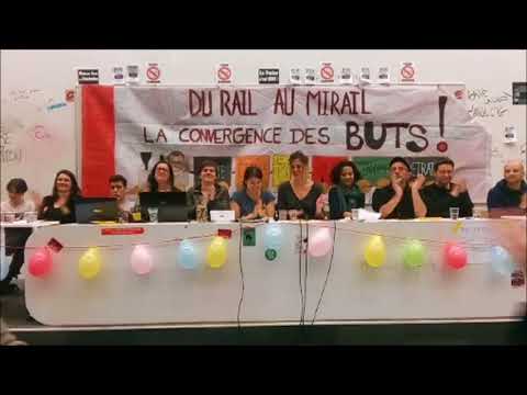 Meeting de convergence des luttes à la fac de Toulouse Le Mirail