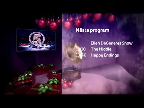 Kanal 5 HD Sweden - Christmas Advert & Ident 2013