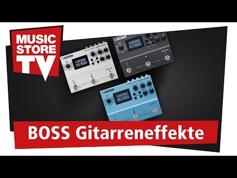 Die neuen BOSS Gitarreneffekte // Demo im MUSIC STORE