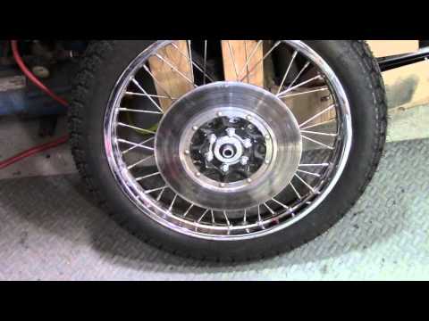 73 Honda CB750 Custom Build Part 37 - Front brakes
