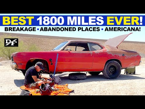 ROAD TRIP GOLD! Wrenching, Finding Old Cars, Americana, and Rat Fink!