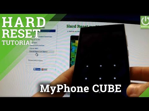 Hard Reset myPhone Cube - how to perform FACTORY RESET