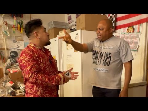 BALJEET ALMOST GET DROPPED BY AFRICAN STORE OWNER!!