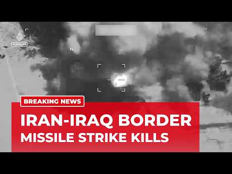 US missile strike hits Iran-Iraq border crossing, killing two near passenger terminal