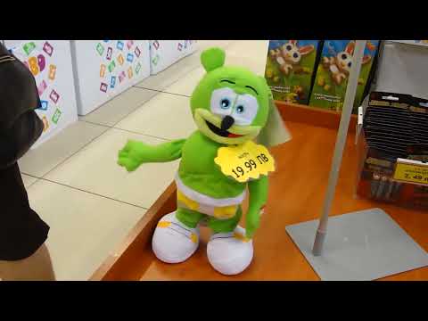 Bulgarian Jumbo Gummy bear plush video