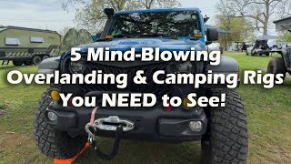 5 Mind-Blowing Overlanding & Camping Rigs You NEED to See! 🚙✨