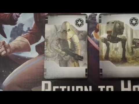 Star Wars Imperial Assault Return to Hoth expansion Precision Training Class deck