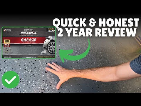Rust-Oleum Rock Solid Garage Floor Coating Kit - It's GOOD