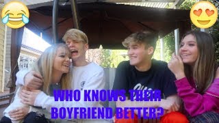 WHO KNOWS THEIR BOYFRIEND BETTER? (Zoe Laverne VS Mads Lewis) WHO WINS?