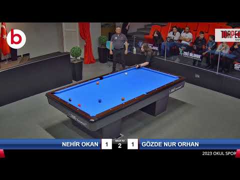 NEHİR OKAN & GÖZDE NUR ORHAN Bilardo Maçı - 