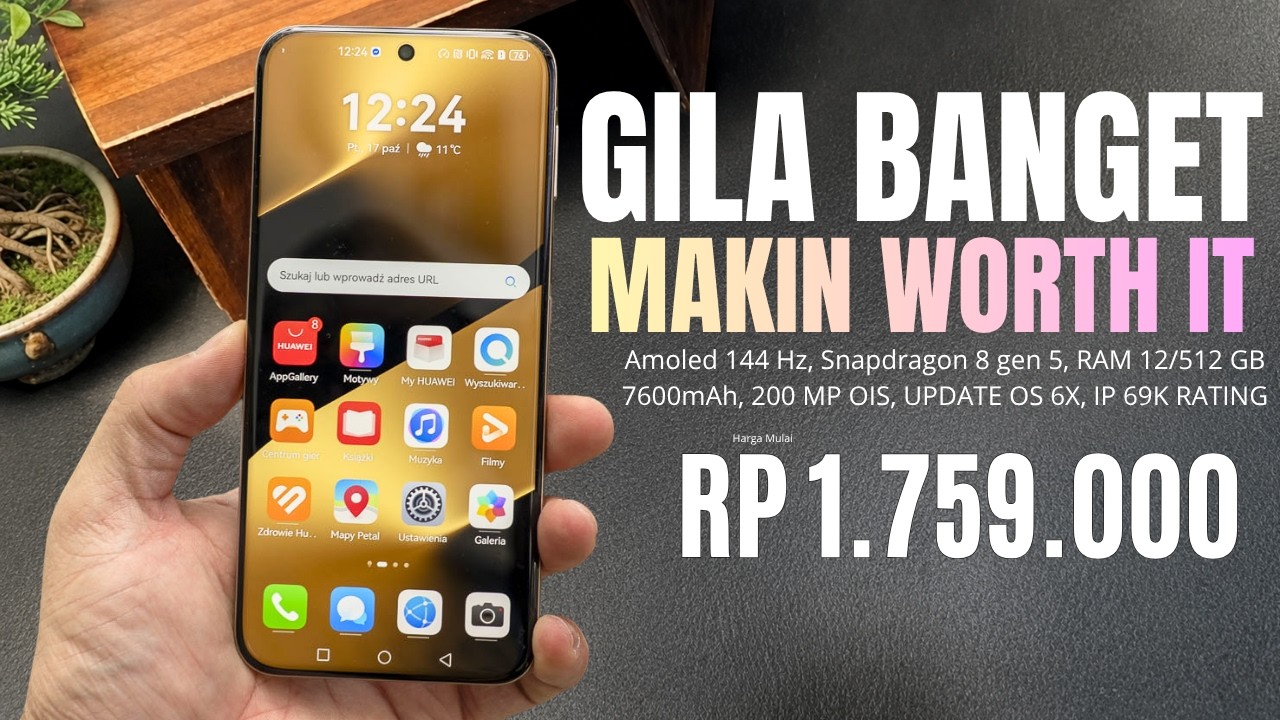 HARGA ANJLOK‼️RAM 12/512 GB, 7600MAH - HP TURUN HARGA SPEK TINGGI JUNI 2026
