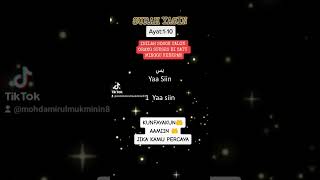 Download lagu Surah yassin Ayat 1-10 mp3