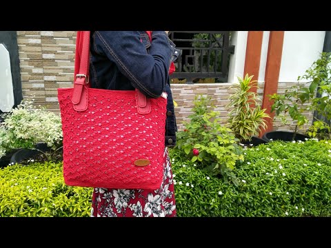 Tas Rajut Terbaru Model Modern Cara Membuat Tas Rajut Crochet Bag
