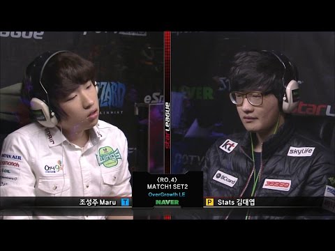 [SSL 2015] Maru vs Stats Semifinals Match1 Set2 -EsportsTV, Starcraft 2
