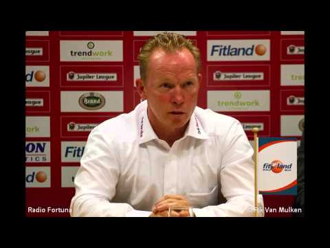 Interview Willy Boessen na Fortuna - Volendam 2-3  17-08-2013