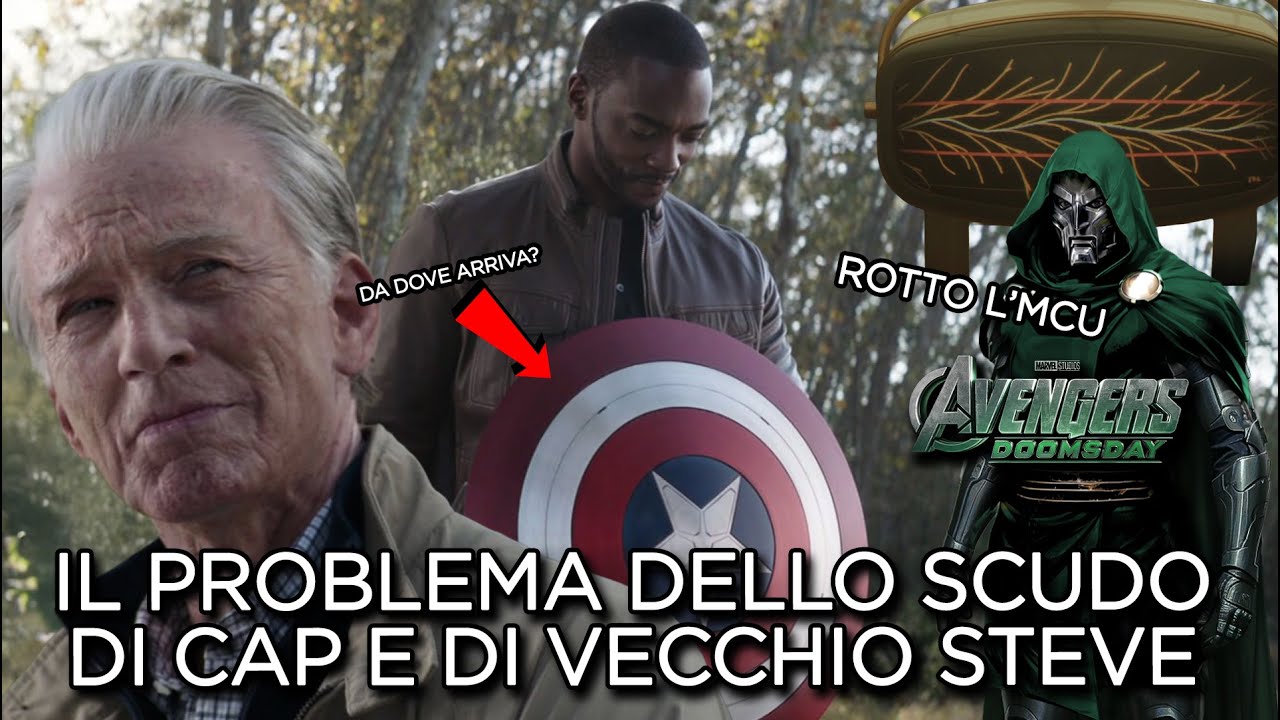 IL PROBLEMA DELLO SCUDO DI CAP E DI VECCHIO STEVE! IL PIU' GRANDE BUCO DI TRAMA DELL'MCU