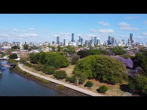 Brisbane | City View | New Farm Park | Jacaranda