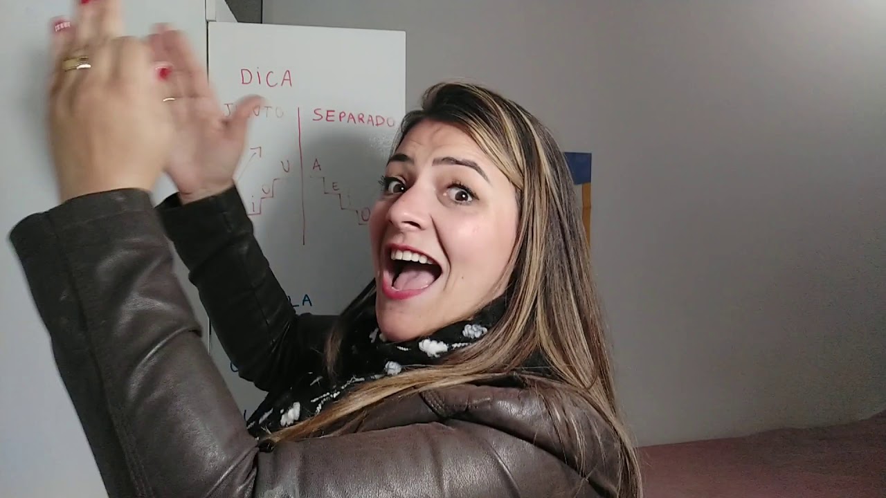 DICA PARA SEPARAR SÍLABAS COM ENCONTRO VOCÁLICO