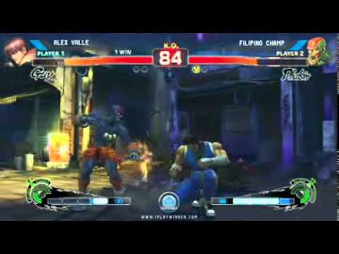 SSF4 AE: Alex Valle (Guy) vs Filipino Champ (Dhalsim) - NCR 9