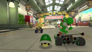 Subway Track in Mario Kart 8 (Japanese Trailer)