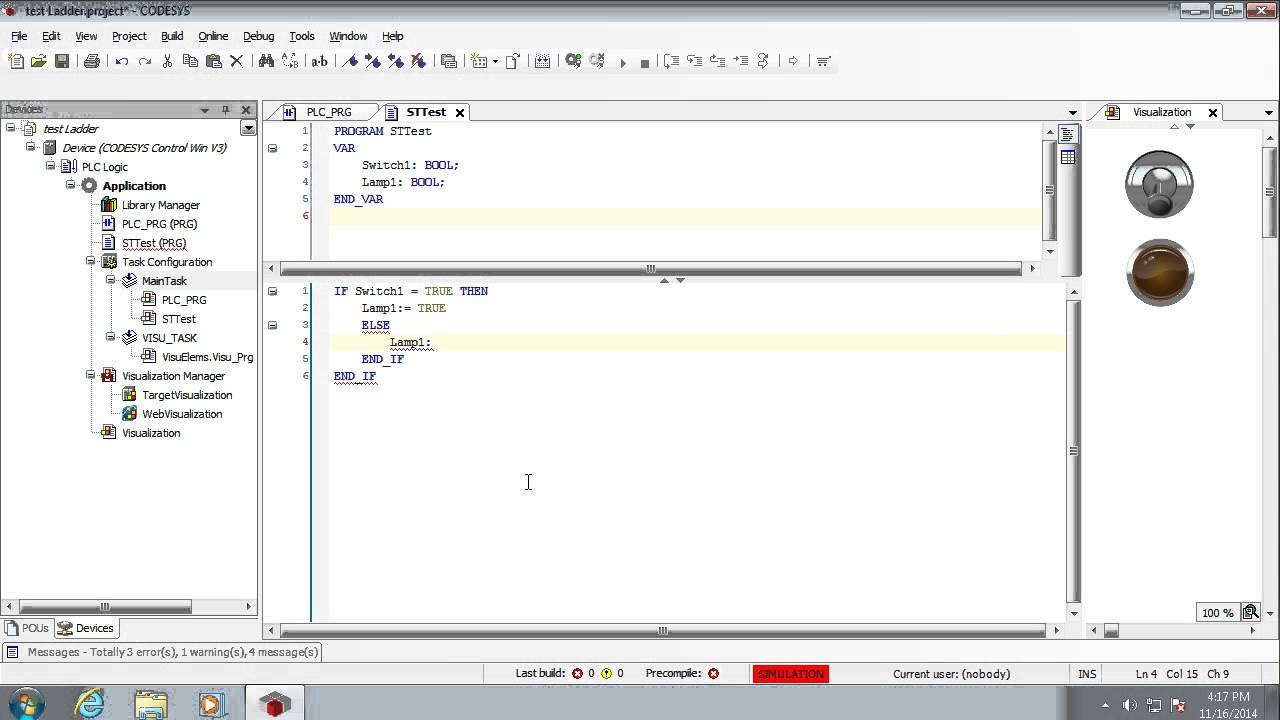 Codesys 02 Structured Text
