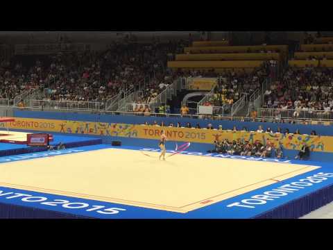 Angélica Cristine Kvieczynski arrebentando no Pan 2015 em Toronto