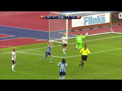 Highlights från Damallsvenskan - Djurgårdens IF vs LB07 - 170923
