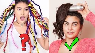 AMAZING HAIR HACKS THAT ACTUALLY WORK 💕💜| LOW KEY EXTRA EDITION