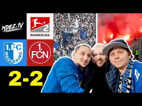 FCM sichert KLASSENERHALT 🔥 1.FC Magdeburg - 1.FC Nürnberg Stadionvlog