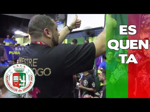 Bateria Grande Rio 2018 - Esquenta - Festa da Pura Cadência